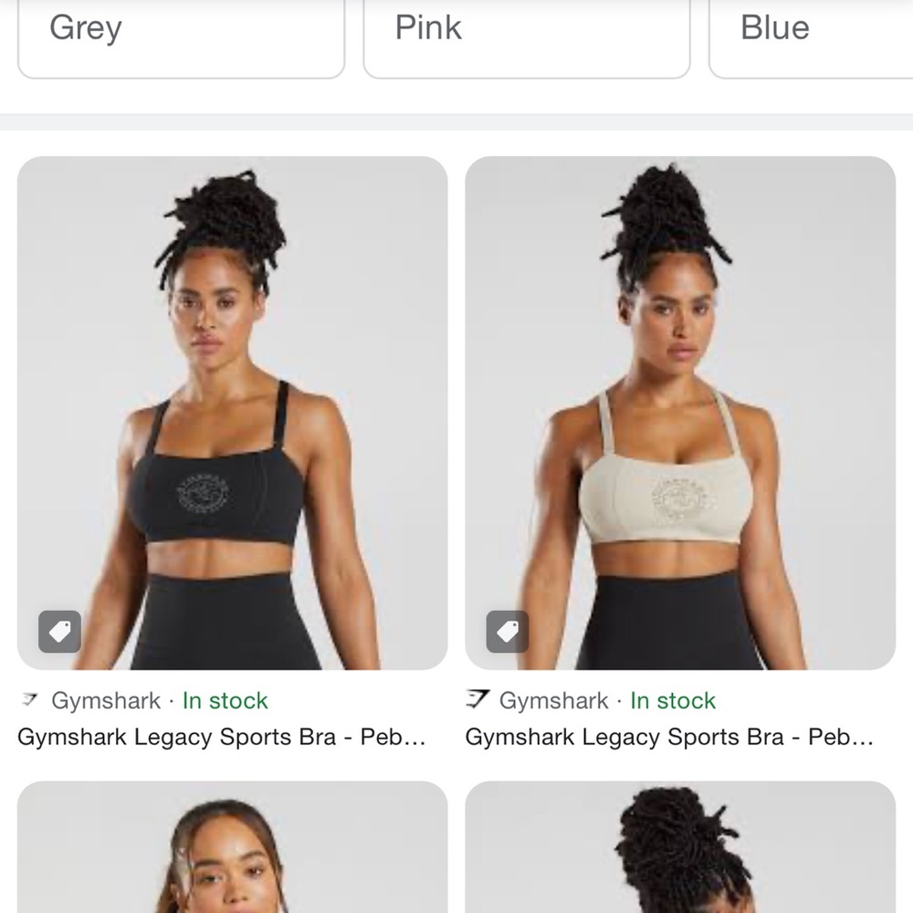 I iso Gymshark Legacy sports bra